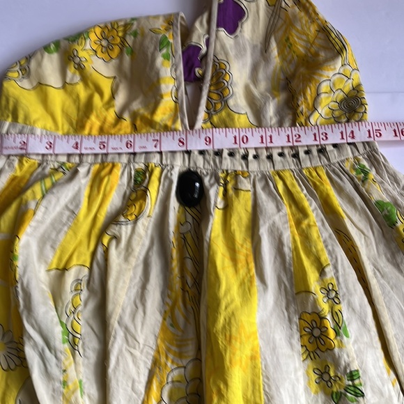 Vintage Halter Top Authentic  Size M NWT Pristine OOAK Fourtys Designer - Picture 15 of 15